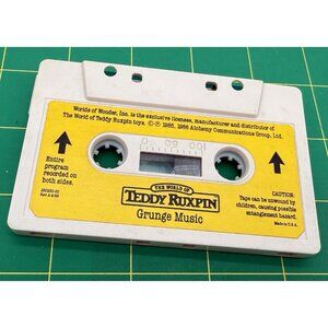 Vintage Teddy  Ruxpin Tape Grunge Music Untested